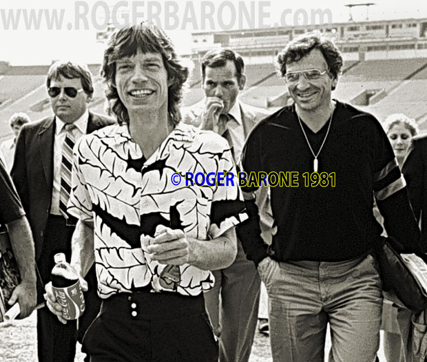 mick jagger bill graham photo